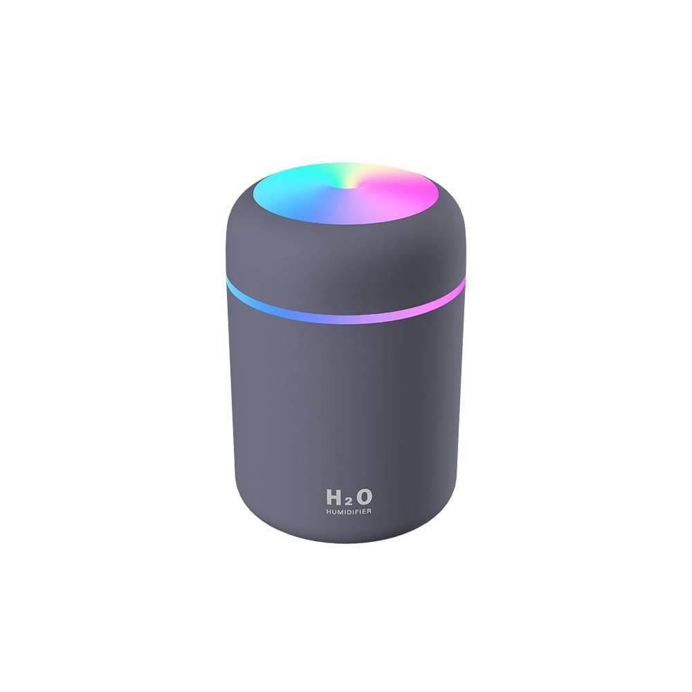 Colorful Cool Mini Humidifier,Essential Oil Diffuser Aroma Essential Oil USB Cool Mist Humidifier,2 Adjustable Mist Modes, Super Quiet,for Car,Office,Bedroom(Navy)