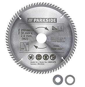 Parkside Circular Saw Blade PKSB 210 A1 (WZ) 80 teeth