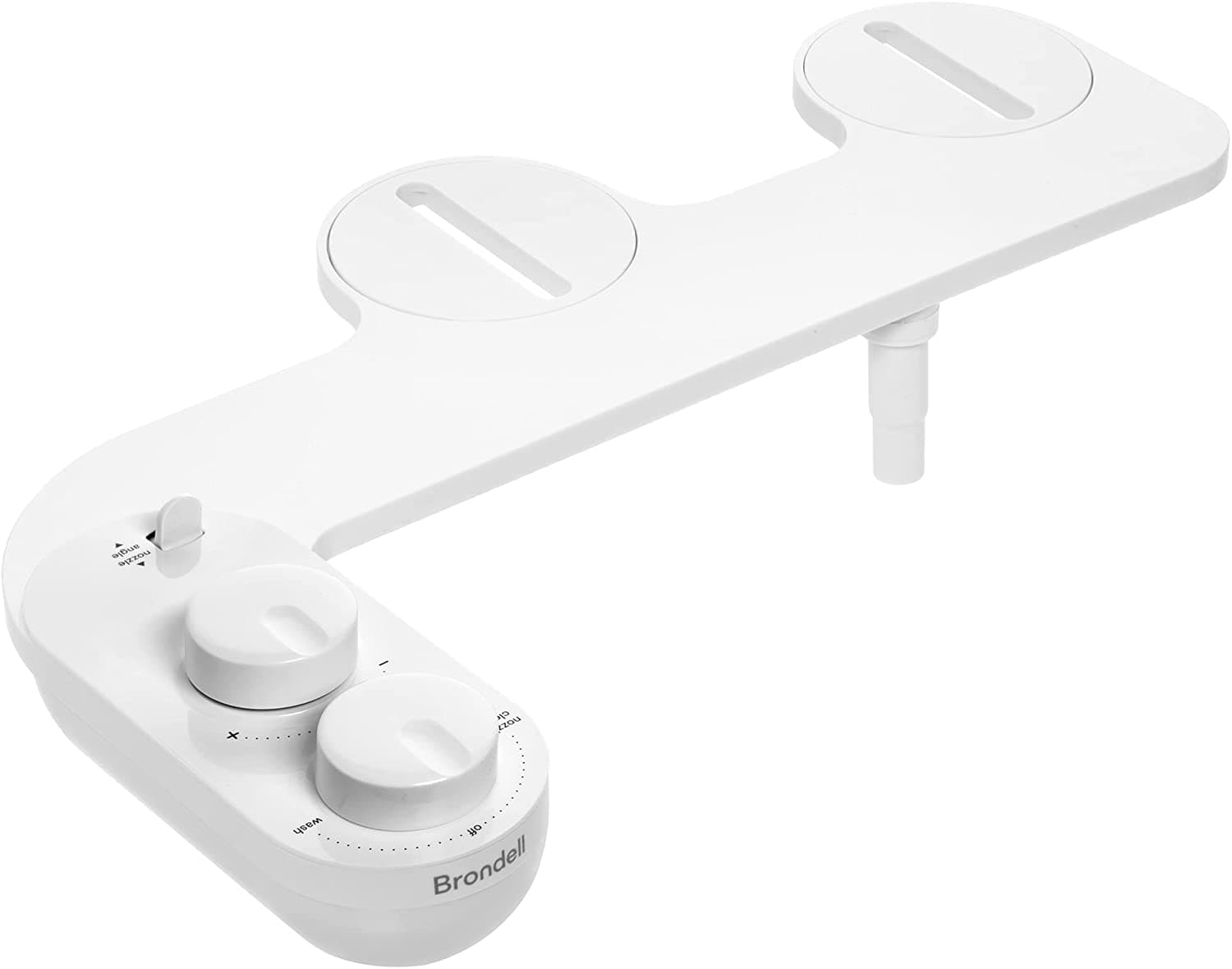 BrondellFSA-25 FreshSpa Thinline Adjustable Nozzle Bidet Attachment, White