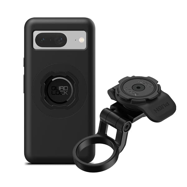 Quad Lock Stem Cap Mount (Adjustable) Bike Kit with Google Pixel 8 MAG Case