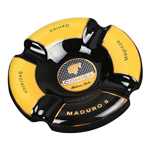 Cigar Ashtray Large Ceramic 5 Holder Round Cigarette Ashtray