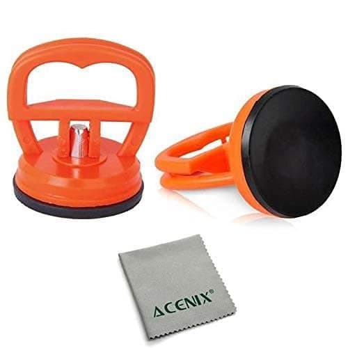ACENIX® 2Pcs Suction Cup Heavy Duty Car Dent Remover Puller Tool for Screen Repair LCD Opening Phone Tablet Small Vacuum Sucker Kit for Car Body Repair Tablet Phone Glass Removal