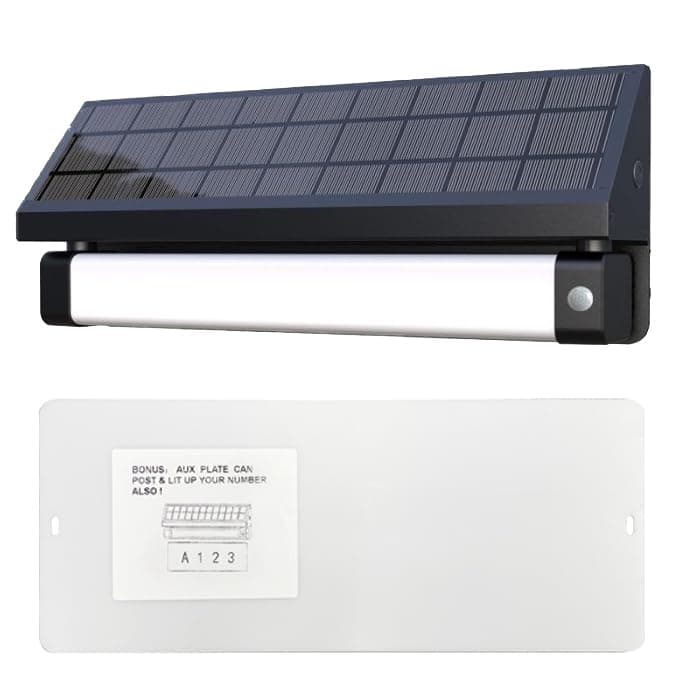 Solar Powered LED Flood Light, Aluminum Smart Sensing Color Selectable with Dusk to Dawn Illumination