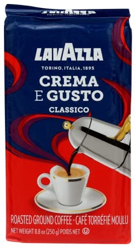 Lavazza, Crema e Gusto Ground Coffee, 8.8 Oz