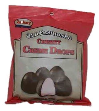 Zachary Old Fashioned Cherry Creme Drops Candy (4 Bags)