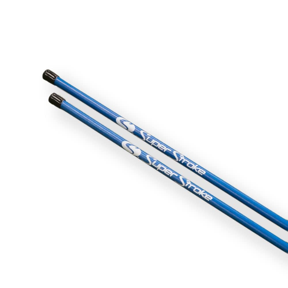 - SuperStroke Golf Alignment Sticks 45" Fiberglass Rods, Full Swing Training Aid Kit, Help's with Posture Correction and Shot Accuracy, Blue (Set of 2)