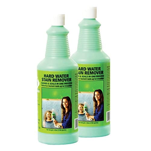 Bio Clean: Eco-friendly Hard Water Stain Remover (Large 40 oz) - Set of 2