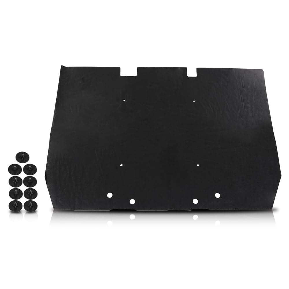 CHEDA Hood Insulation Pad 1/2" with Clips Heat Blanket Compatible with Range Rover Classic Only 1987-1995 Black