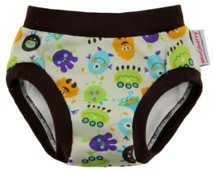 Blueberry Diapers Daytime Potty Training Pants (Small, Monsters)