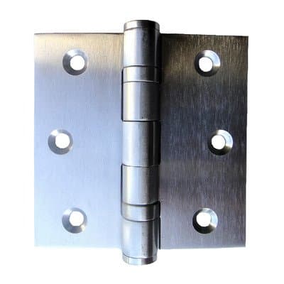 Butt/Ball Bearing Single Door Hinge Size: 4.5" H x 4.5" W x 0.13" D