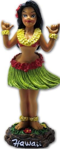 KC Hawaii Shaka Girl Dashboard Doll 4"