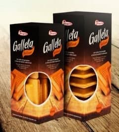 El Paraguitas Galleta Rellena de Dulce de Leche y Guayaba x 6 (150 gr. ) - 2 Pack.