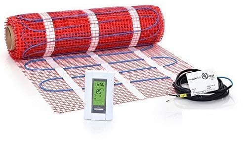 35 sqft HeatTech 120V Electric Tile Radiant Floor Heating Mat Kit