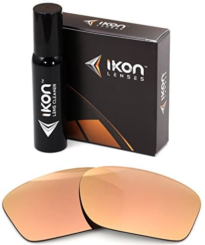 Polarized Ikon Iridium Replacement Lenses for Oakley Style Switch Sunglasses - Rose Gold