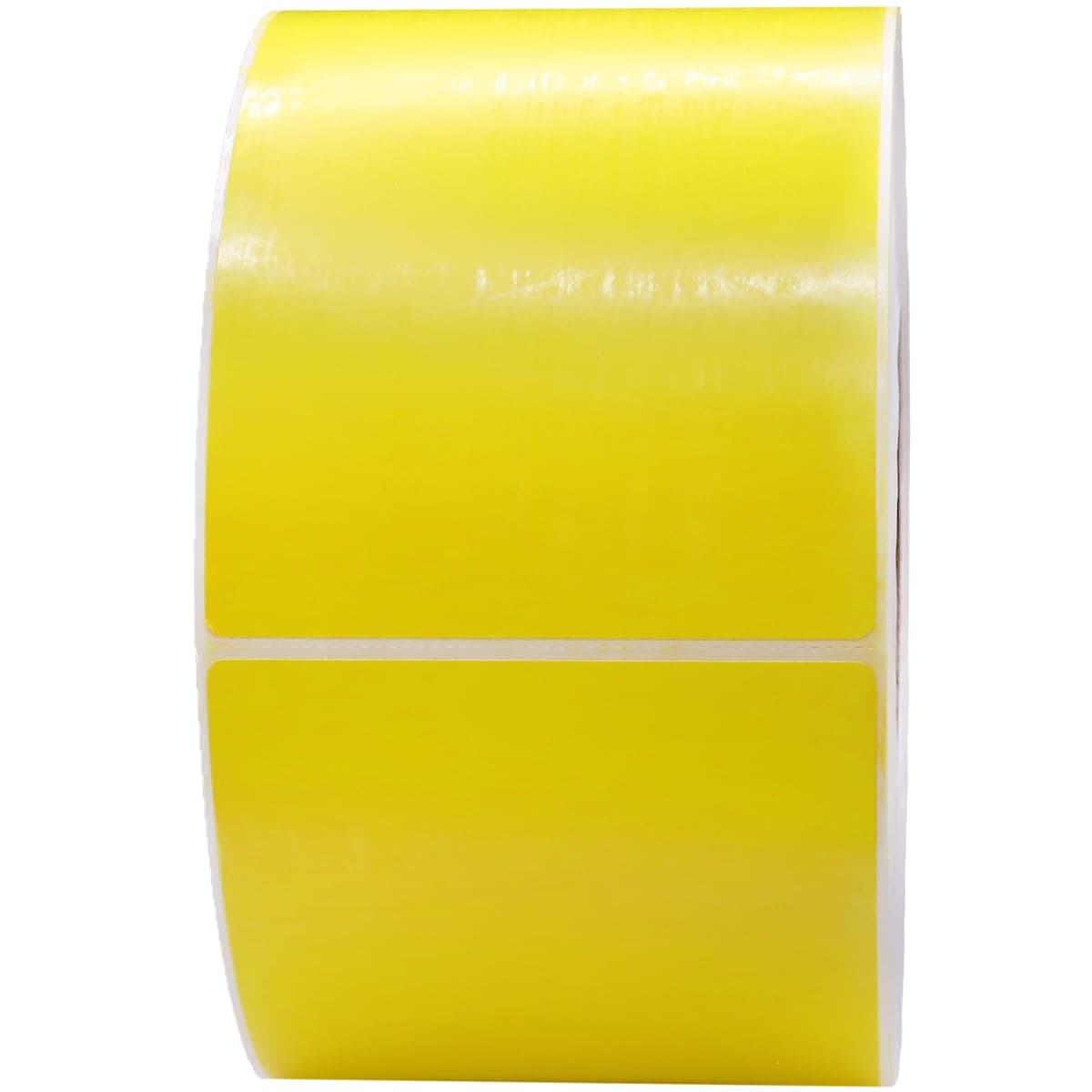 4 x 6 Thermal Transfer Yellow Labels, 3″ Inch Core, 1000 Count - Label Paper for Thermal Printer Labels, Permanent Adhesive, Suitable for Various Industries