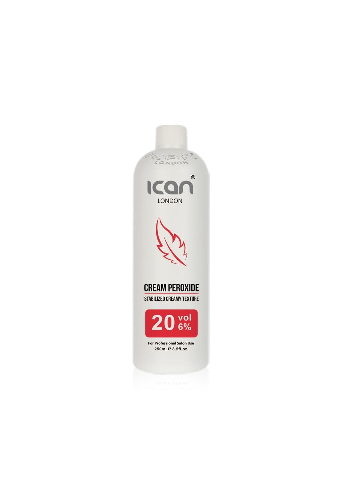 ICAN PROFESSIONAL CREAM PEROXIDE 20 VOL 6% 8.5oz (250ml)