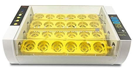 TM&W Egg HATCHER 24 Egg Chickens/Ducks/Goose Egg Incubator Poultry Hatcher Brooder 24-Egg, Auto Turn