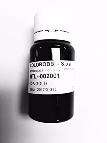 Liquid Bright Gold Overglaze For Decorating Kiln-Fired Ceramics by Hobby Colorobbia