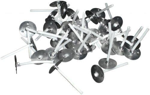Wickworx 60 Pre Waxed Wicks For Candle Making Tealight Candles (TL15). 30mm Long.Quantity