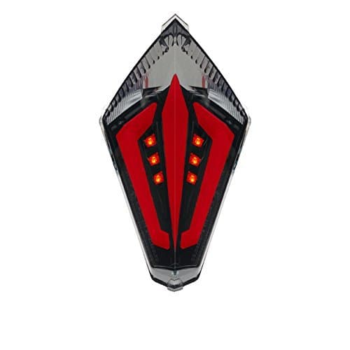 Yamaha R1 Year 07,08,2007,2008 (Does not fit R1 04-06) Integrated LED Tail Light Black/Smoke 100% Plug and Play