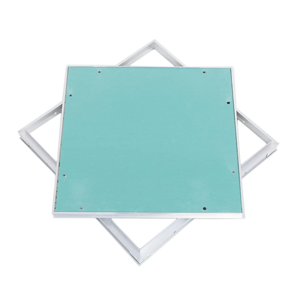 Plasterboard Access Panel with Aluminium Frame Inspection Hatch Revision Door 400x400mm