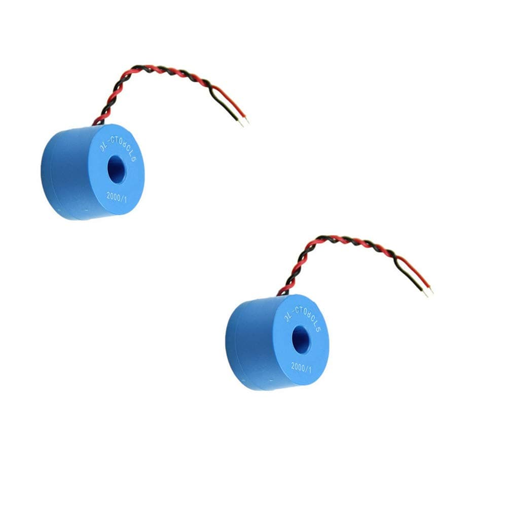 2Pcs DL-CT08CL5-20A/10mA 2000/1 0~120A Micro Current Transformer