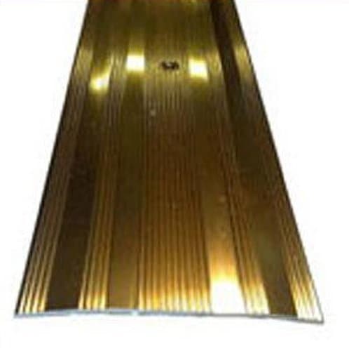 Threshold 61mm Wide Carpet Door Plate Brass Effect 3ft Length