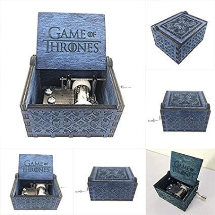 Game of Thrones title track theme musical box hand engraved with winder