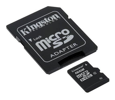 Professional Kingston MicroSDHC 16GB (16 Gigabyte) Card for Nokia E52 US Phone with custom formatting and Standard SD Adapter. (SDHC Class 4 Certified)