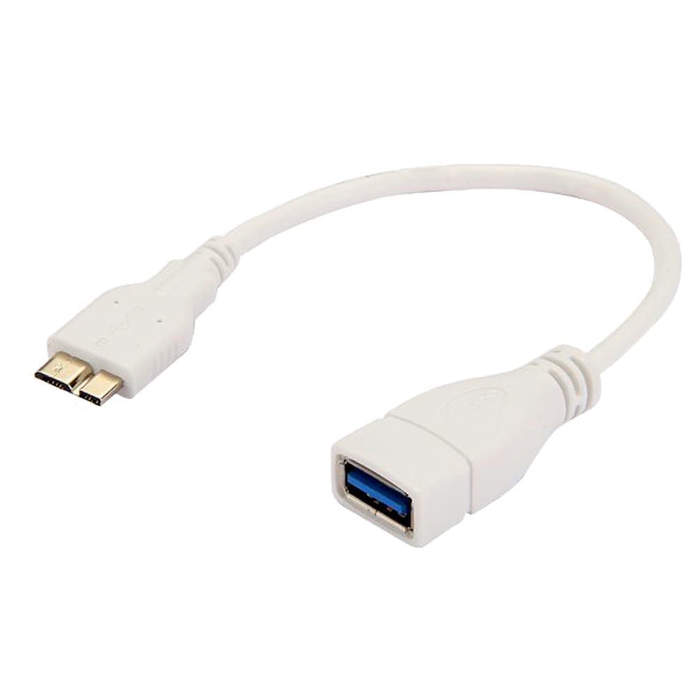 Ultra Speed USB 3.0 to 9-Pin Micro USB 3.0 OTG Host Cable Adapter Connector for Samsung Galaxy Note III 3 N9000 N9005 N9006 /S5 SV I9600