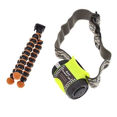 LUO 3-Mode Cree Q3 LED Waterproof Headlamp (180LM, 3xAAA)