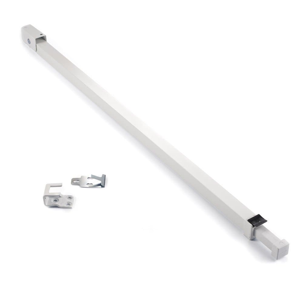Ideal Security SK110W Patio Adjustable Door Security Bar, White