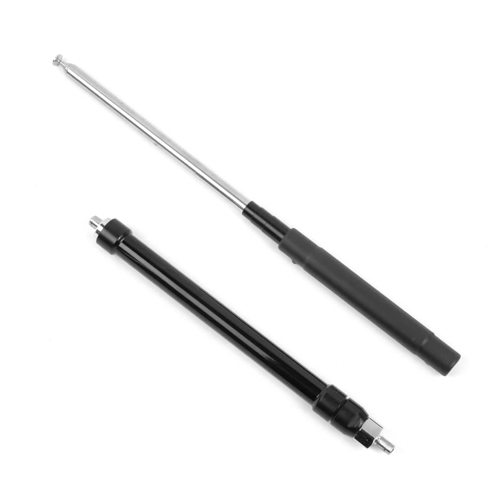 GRA-7350TC 3/8-24 3/8" x24 CB HF 3.5MHz 7-30MHz/50MHz Broadband Telescopic Portable Ham Amateur Mobile Radio Antenna