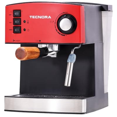 Barista Viva Coffee Machine, Espresso Machine (Crimson Red)