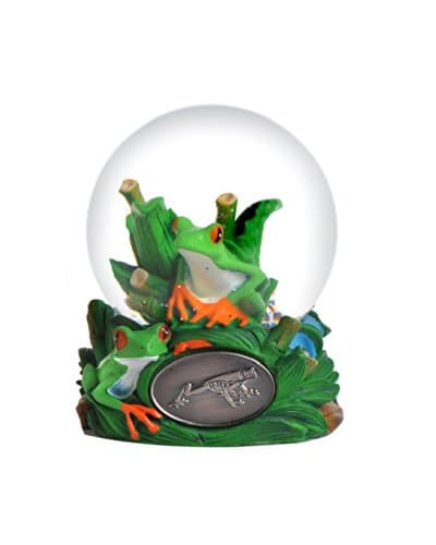 Sign Me Up Frog Snow Globe - 65mm