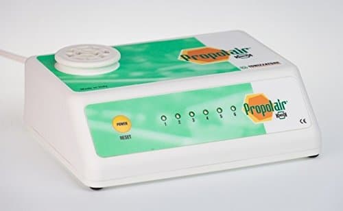 Propolis Diffuser with Ionizer and Fan A3: saturates rooms up to 60sqm!!! Antiseptic, helps with hay fever, allergies, dust, pollen, pollution and more. Reduces harmful airborne microbes by 71%