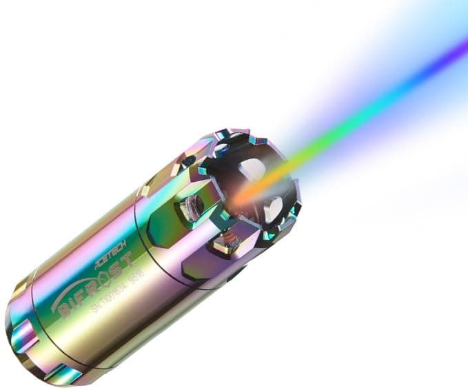 w/Ace X Tech Special Edition Heat Gradation Color Scheme Bifrost Tracer Unit with Multi Color RGB Rainbow Flame Effect