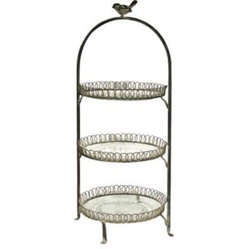 LITTLE BIRD - Three Tier Cake Plate/Afternoon Tea Stand