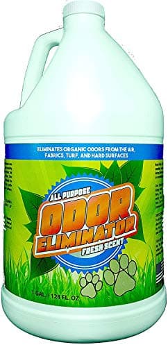USA MADE Eco-Friendly, All Purpose - 1 Gallon Refill Jug (Not Concentrated) - Artificial Turf / Kennel Deodorizer, Pet / Dog Odor Eliminator - Removes Odor From Surfaces, Fabric, Synthetic Grass