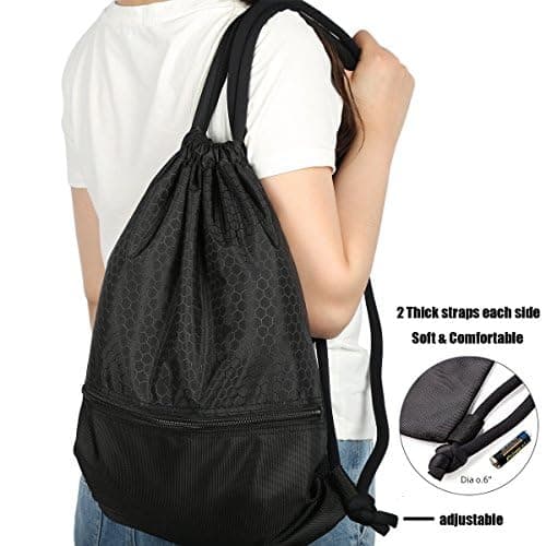 Hajj & Umrah Prayer Mat Bag and Shoe Dag Drawstring Waterproof Bag