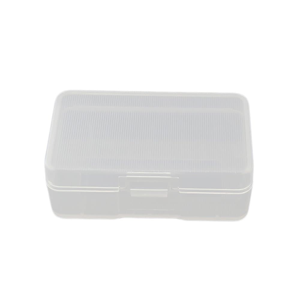 Damomon Clear Battery Case Holder Storage Box Container 9v Battery Storage Cases for 1 Battery