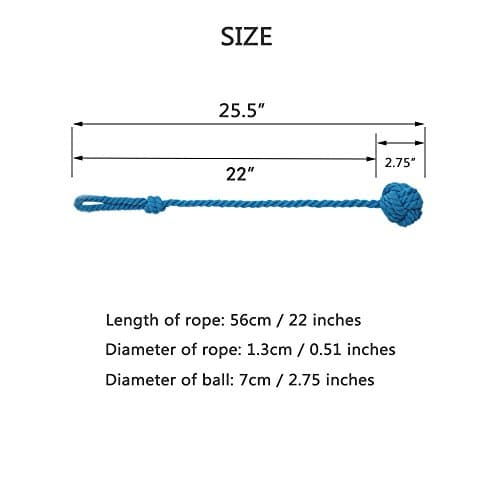 Melaluxe 2 Pack Curtain Tiebacks - Heavy Duty Curtain Rope Tieback, Handmade Rural Decorative Curtain Holdbacks (Navy Blue)