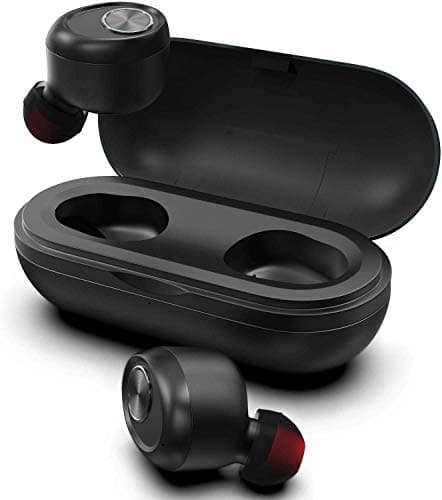 Wireless Headphones, HD Stereo Exercise Headset Built in Mic Passive Noise Cancelling Headphones 9-Hour Battery Play Time,cc0672