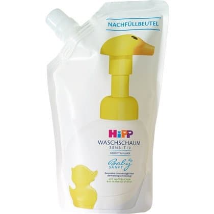 Hipp Baby Soft Foam Bath - Duck - 250ml- Refill Bag