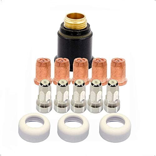 PLAXCON S75 Torch Consumables Nozzle Electrode Kit 1.2mm for Everlast PowerPlasma S Series PowerPro 256S Plasma Cutter 14pcs