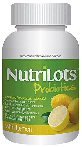 with Lemon Dietary Supplement Capsules, 60 Count