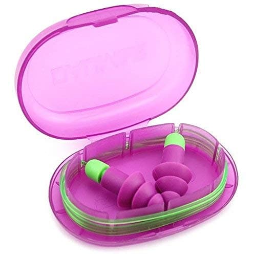 SAJ Jern Soft Silicone Ear Plugs (Purple)