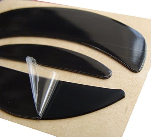 Replacement Parts PTFE Teflon Tape Computer Gaming Mouse Feet Sliders Pads Skates Fast for QPAD 8K 5K OM-75( Pack of 1 , 0.65mm)