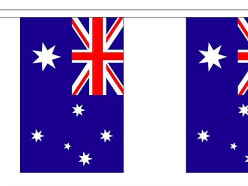 Australia Bunting - Oceania - 9 Metre Bunting - Polyester - 30 Flags Per 9M Length - FlagSuperstore