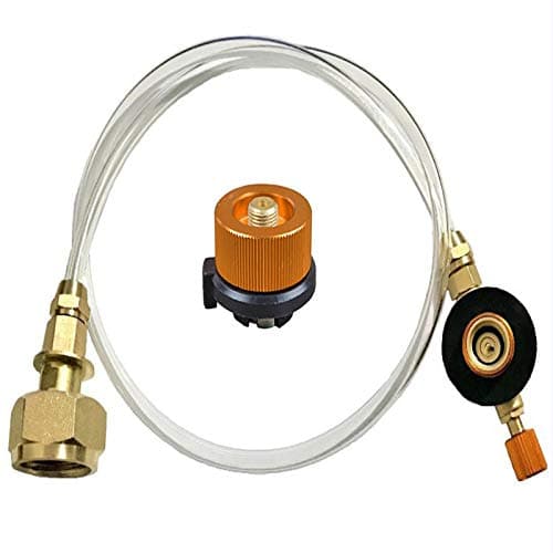 Veronivan Propane Refill Adapter Adapter Camping Propane Converter Gas Hose Propane Adapter Outdoor Camping Grill Propane Refill Kit